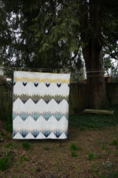 Shimmer Mountains Quilt